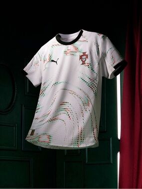 Puma Portugal 2025 Away Jersey White 779212-04 Youth Size XL New With Tags